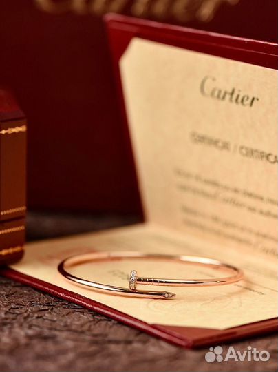 Браслет Cartier Гвоздь золотой