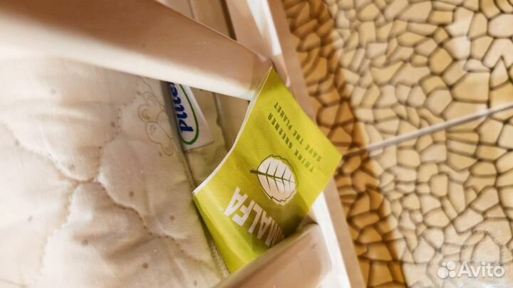 Кроватка с маятником 120/60