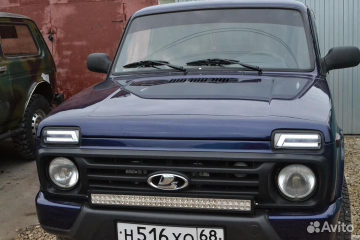 LED надфарники niva 4х4,подфарники