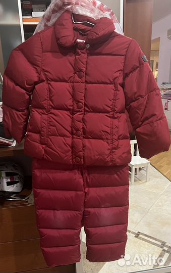 Зимний комбинезон для девочки 104