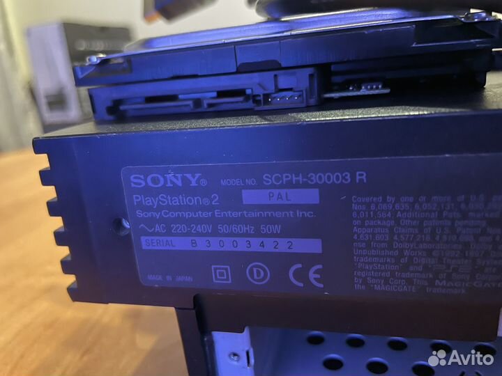 Sony PS2 fat с hdd