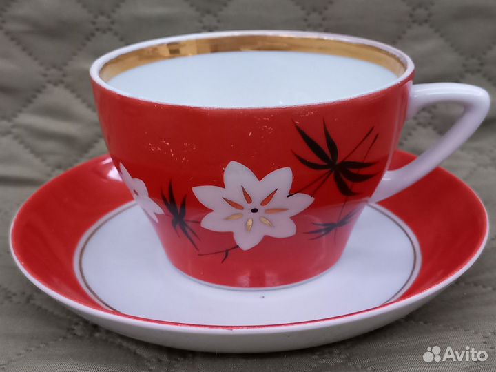 Предметы чайного сервиза Октябрьский фз, СССР