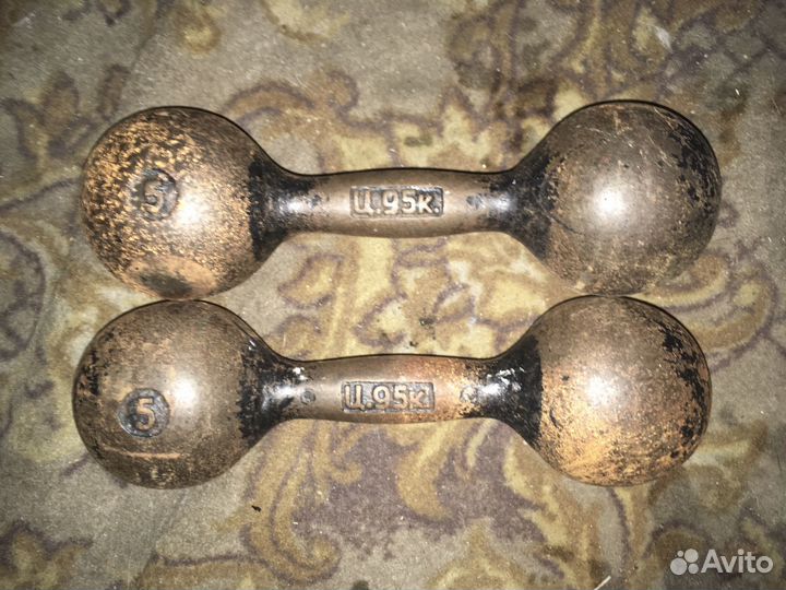 Гантели по 5 кг