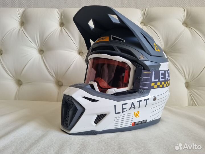 Эндуро Шлем Helmet Kit Moto 8.5 Composite Серый