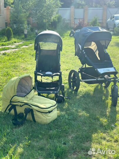 Две коляски mountain buggy и переноска
