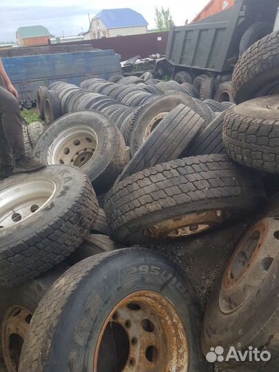 Колёса Резина с дисками Камаз евро Китайка