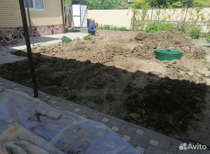 Установка канализации септик под ключ