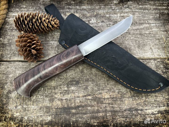 Эвенкийский нож из кованой стали х12мф