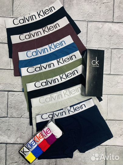 Трусы мужские классические calvin klein