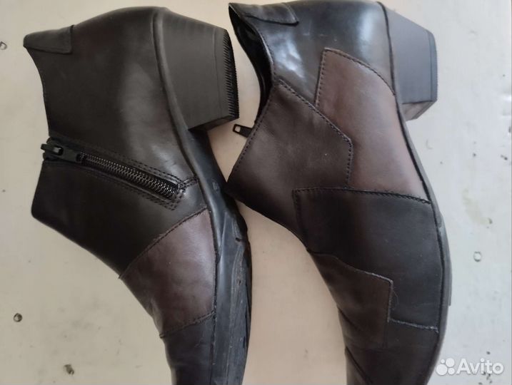 Ботильоны женские 37 размер натуральная кожа