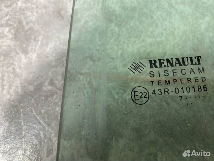 Стекло двери задней левой Renault Logan 2 2016
