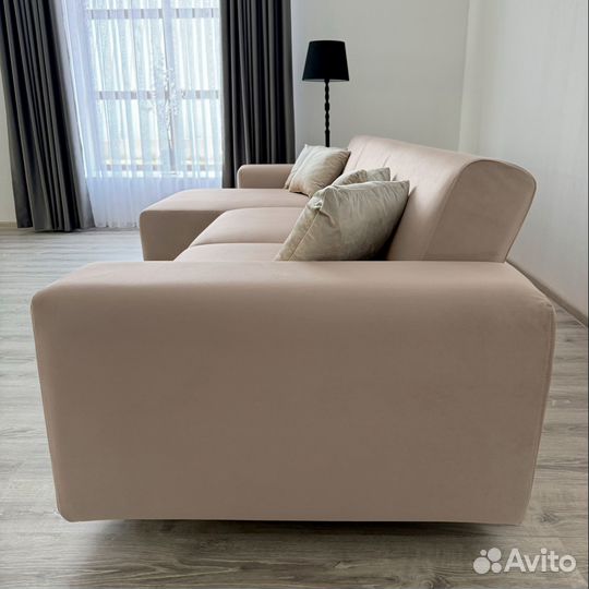 Большой угловой диван раскладной Аурис