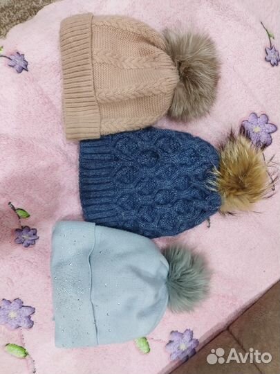 Шапка зимняя для девочки