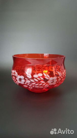 Ваза на ножке. Антикварные, СССР, Чехословакия