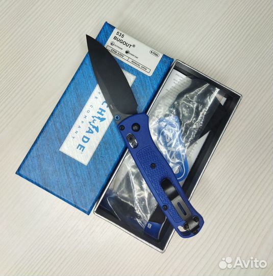 Нож Benchmade Bugout 535 Black-blue