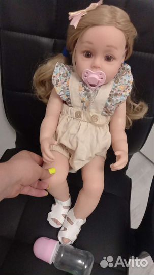 Кукла реборн селиконовая
