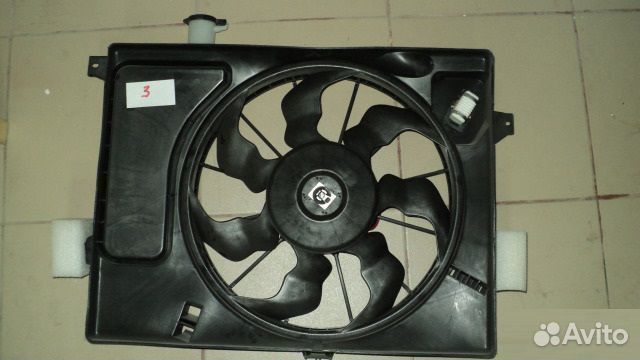 Вентилятор охлаждения Kia Ceed 2