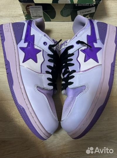 Кроссовки bape sta purple оригинальное качество