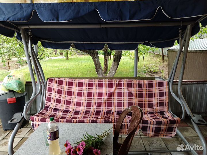 Садовые качели в бу