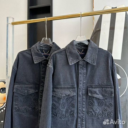 Джинсовая рубашка Louis Vuitton мужская