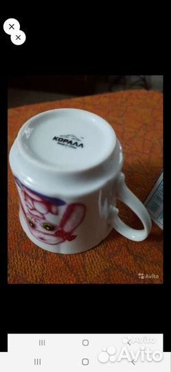 Кофейная пара, кружечка детская, сервиз столовый С