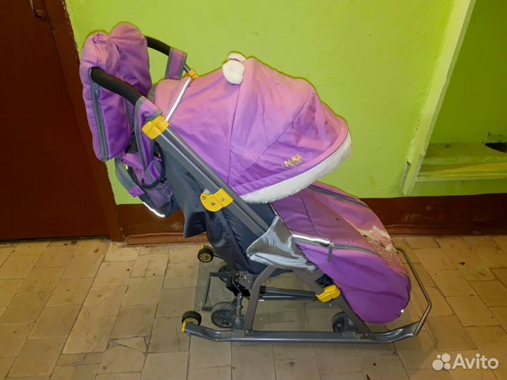 Санки коляска ника 7 8