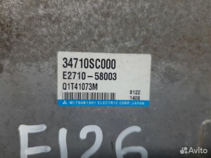 Блок управления усилителя руля Subaru Forester SH