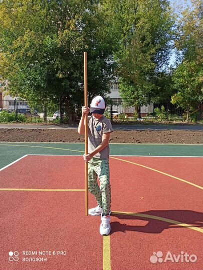 Посох (бо) /шест, дзë, тренировочное оружие карате