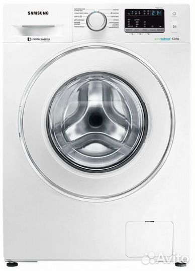 Стиральная машина Samsung WW60J4210jwold, белый