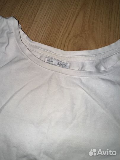 Топ белый zara