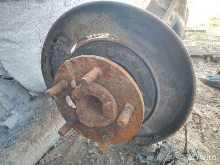 Задний мост в сборе на кайрон