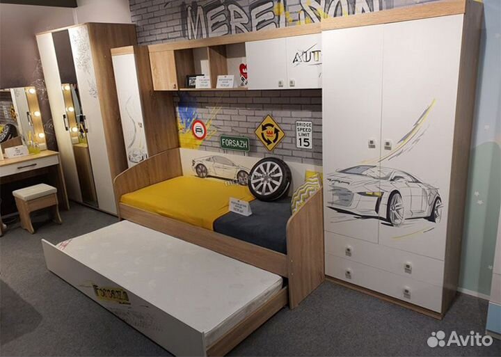 Детская кровать-софа Форсаж