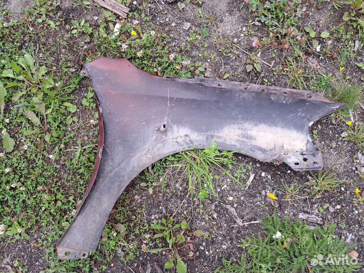 Левое крыло opel astra G Viva