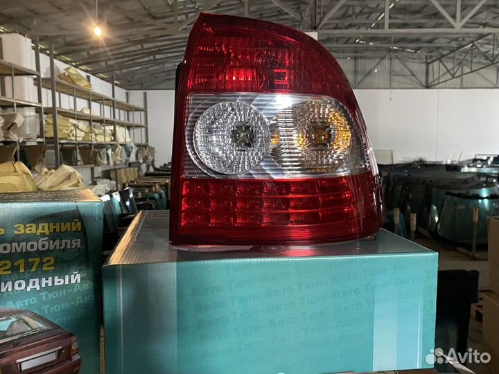 Задние диодные фонари на приору