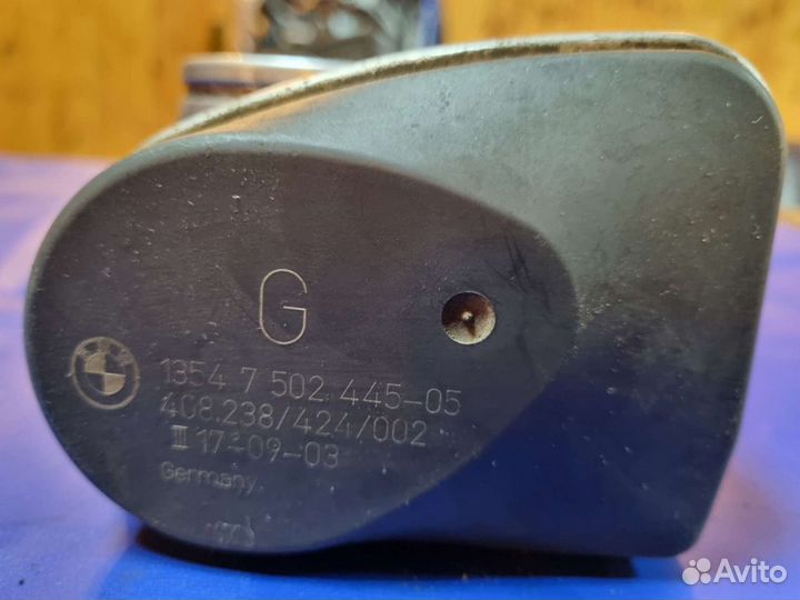 Дроссельная заслонка m54b30 BMW 7502445