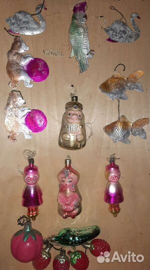 Новогодние игрушки СССР