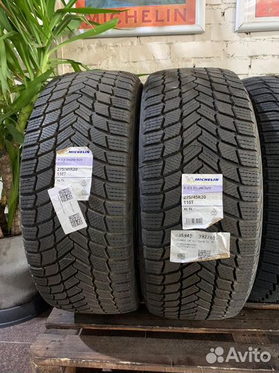 Michelin X-Ice Snow SUV 305/40 R20 и 275/45 R20 112T