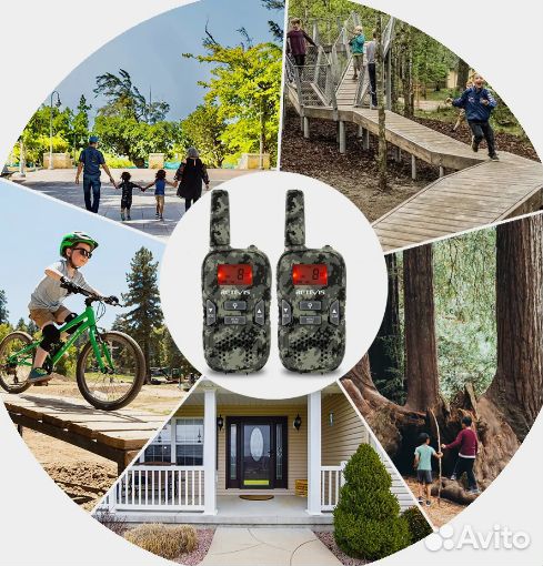 Рации разрешённый диапазон новые.не игрушечные