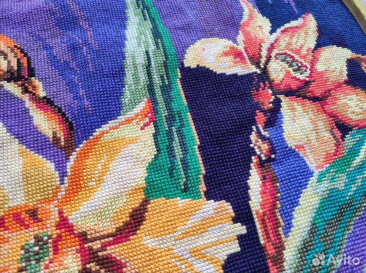 Картина вышитая крестом