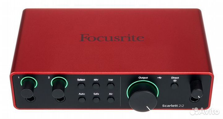 Focusrite Scarlett 2i2 4th Generation новая