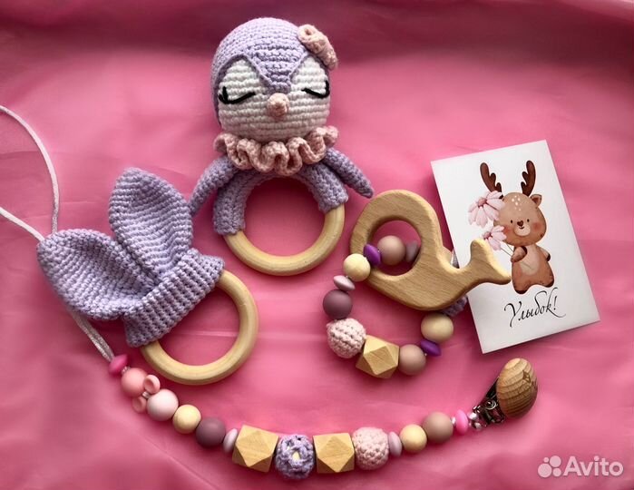 Набор для новорожденного (ручная работа)