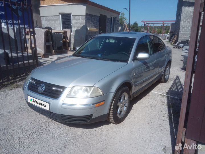 Volkswagen Passat 1.8 AT, 2002, 300 000 км