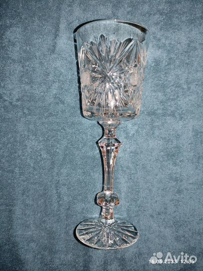 Хрустальные бокалы, фужеры времен СССР