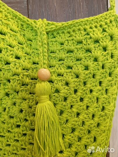 Сумка женская вязаная