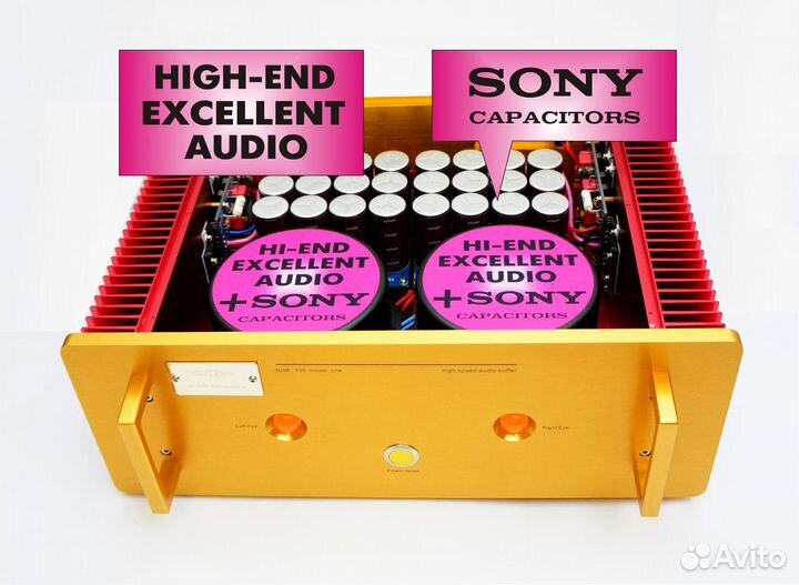 Новый HI-END Deluxe усилитель Dartzeel + Sony Cap