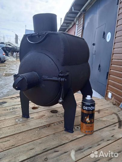 Печь для палатки, избушки, гаража
