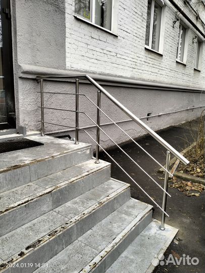 Перила для лестниц из нержавеющей стали