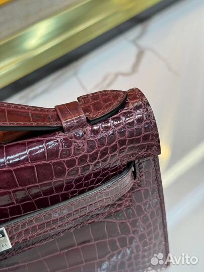 Сумка Hermes Kelly Pochette Croco