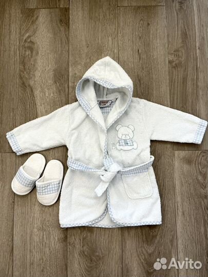 Детский махровый халат