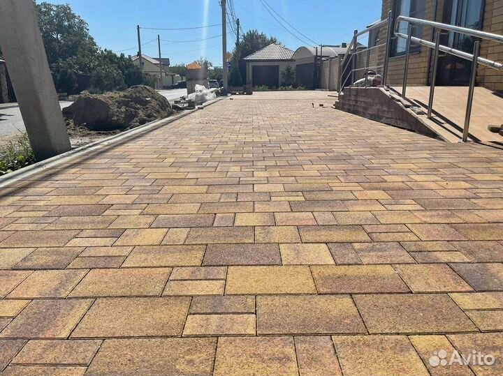 Тротуарная плитка и брусчатка